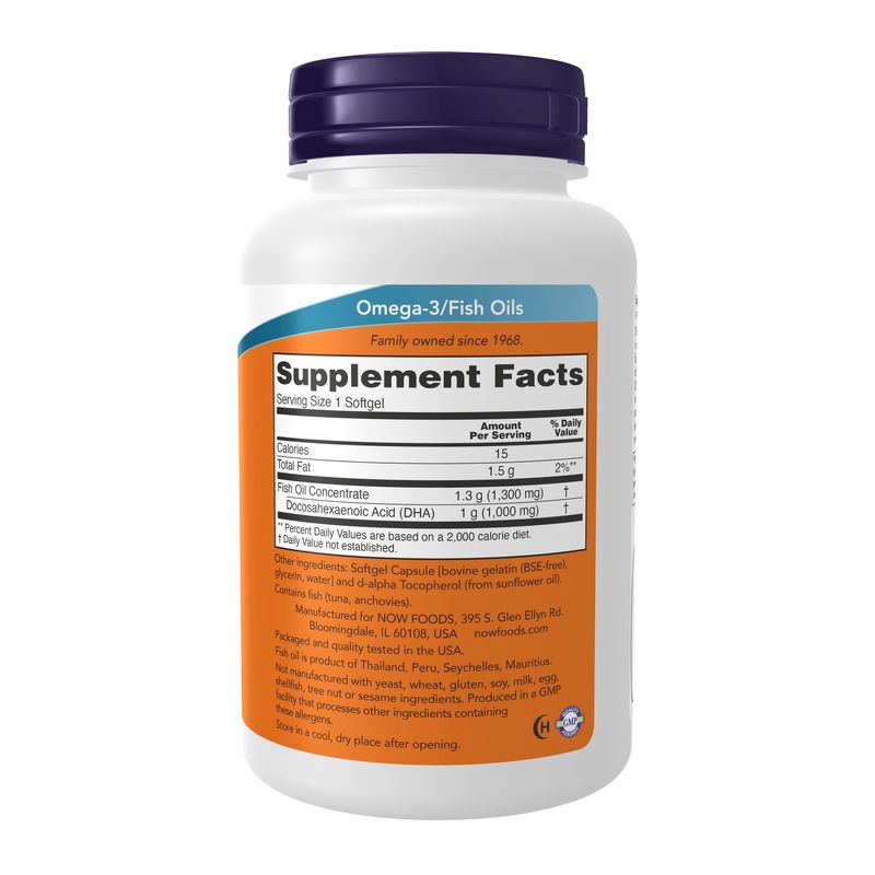 Now Supplements, Dha-1000 Fish Oil, 90 Softgels