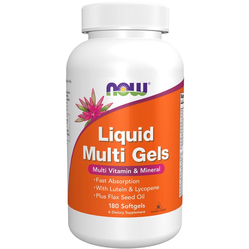 Now, Liquid Multi Softgels 180 Softgels Now, Liquid Multi Softgels 180 Softgels