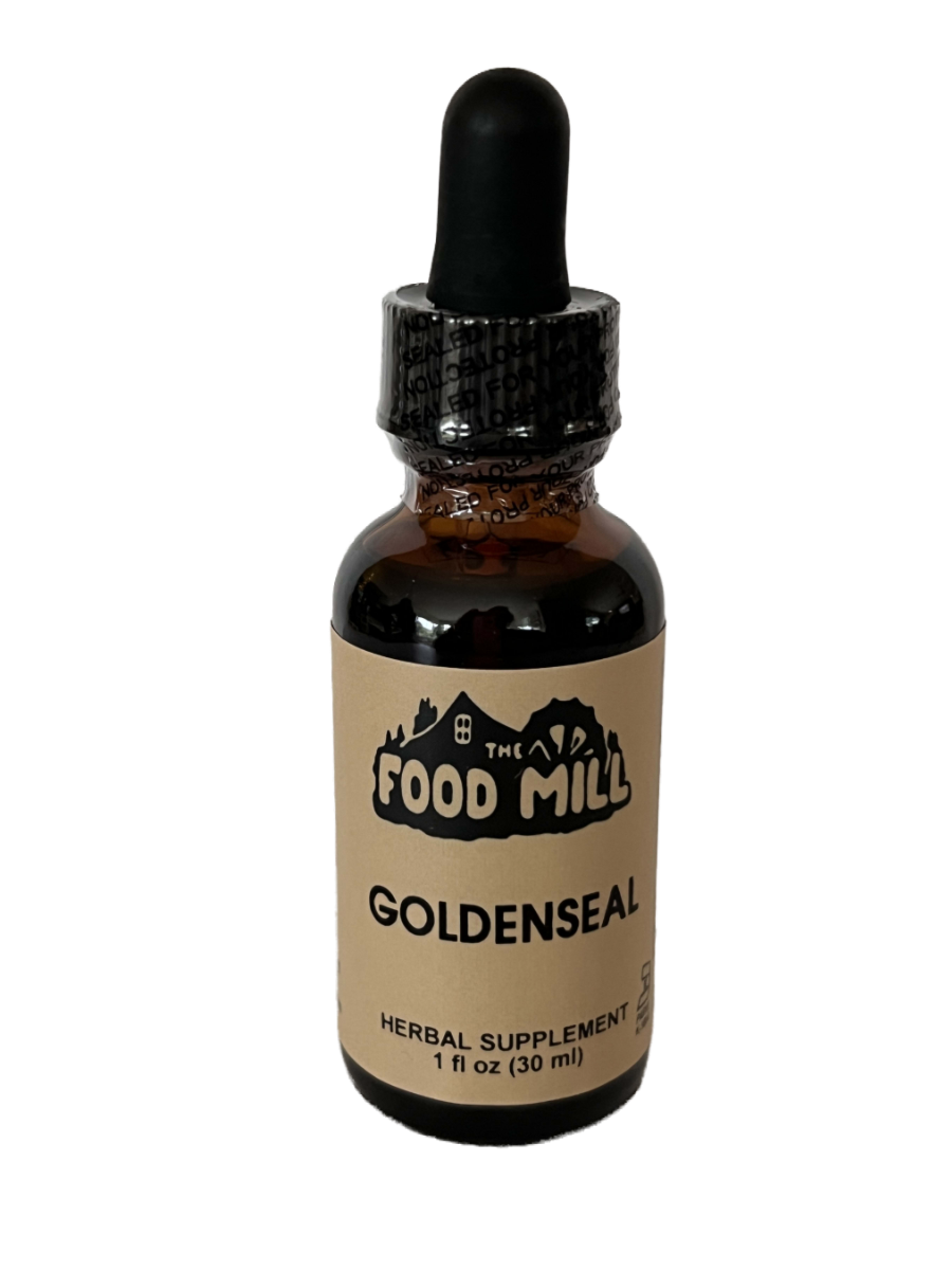 The Food Mill, Goldenseal Liquid Extract The Food Mill, Goldenseal Liquid Extract, Size: 1 oz