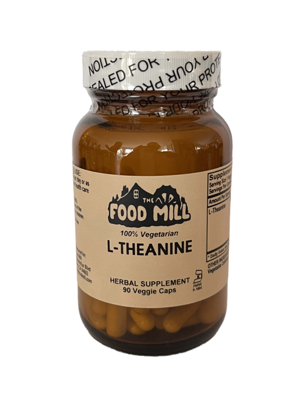 The Food Mill, L-Theanine Powder Capsules