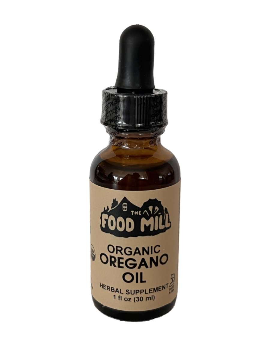 The Food Mill, Organic Oregano Oil 80% Liquid Extract, Size: 1 oz