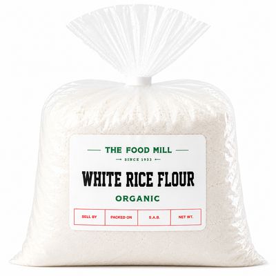 White Rice Flour Organic (Sold In Bulk)
