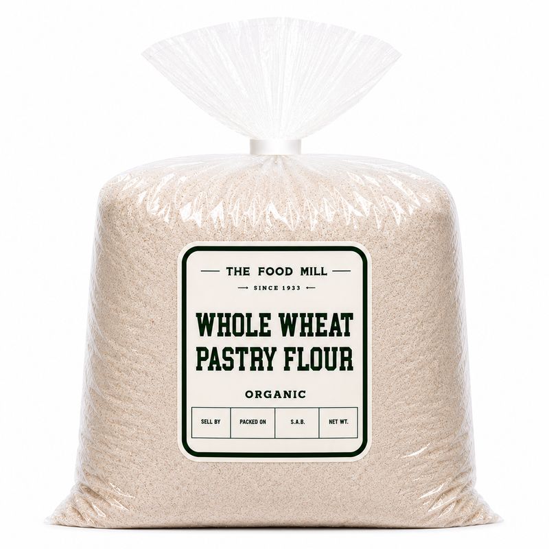 Whole Wheat Pastry Flour Organic (Sold In Bulk)