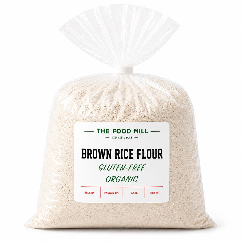 Brown Rice Flour Organic Gluten Free (Sold In Bulk)