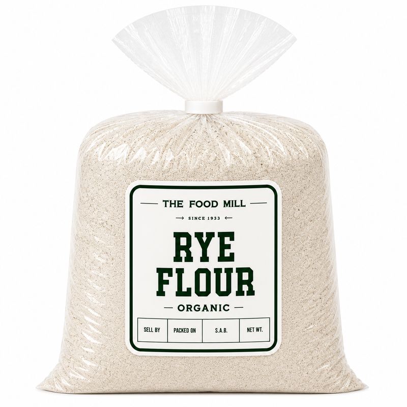 Rye Flour Organic (Sold In Bulk)