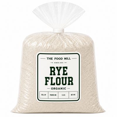 Rye Flour Organic (Sold In Bulk)