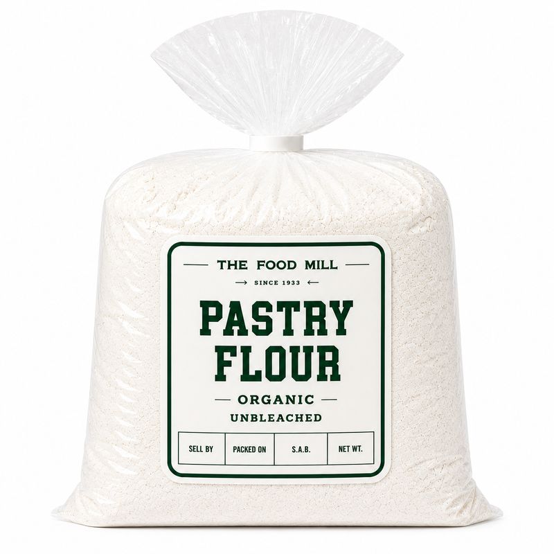Pastry Flour Organic Unbleached (Sold In Bulk)