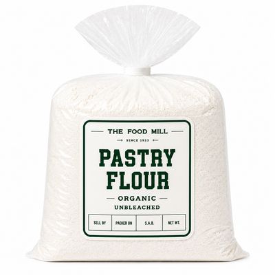 Pastry Flour Organic Unbleached (Sold In Bulk)