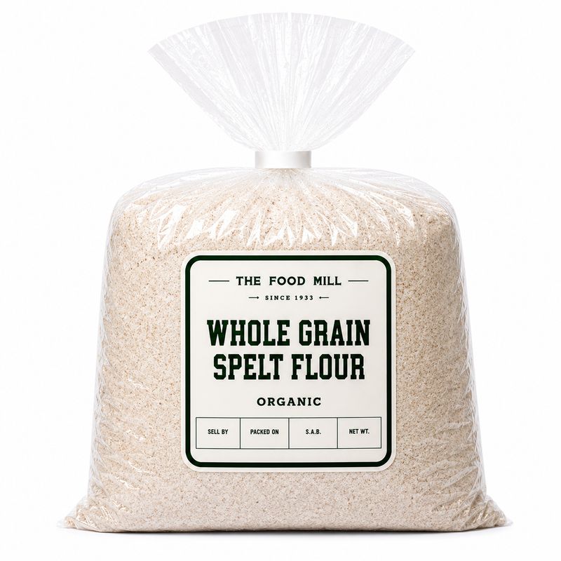 Whole Grain Spelt Flour Organic (Sold In Bulk)