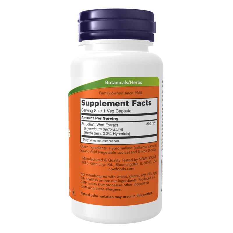 Now Supplements , St. John's Wort 300 Mg - Veg Capsules
