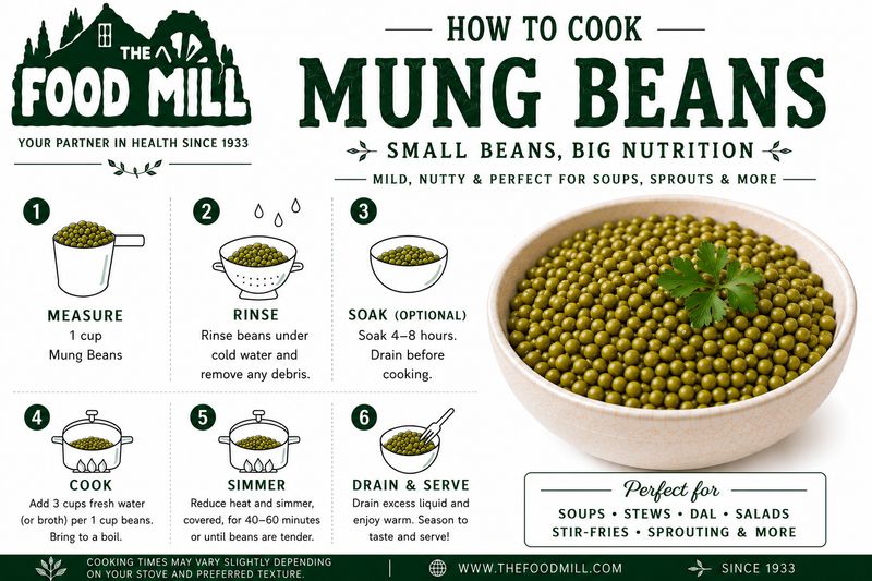 Mung Beans - Organic (Sold In Bulk)