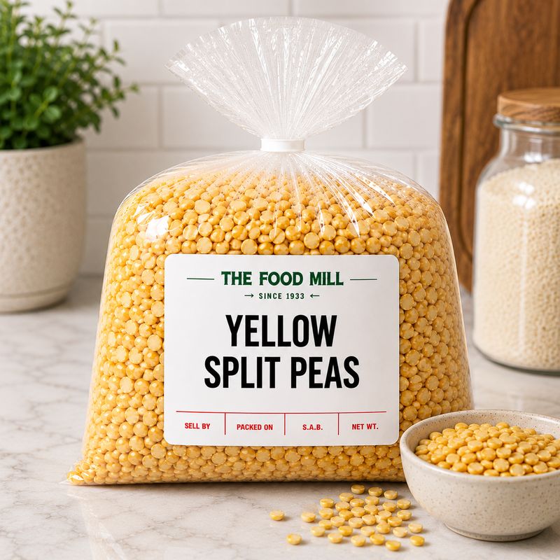Yellow Spilt Peas (Sold In Bulk)