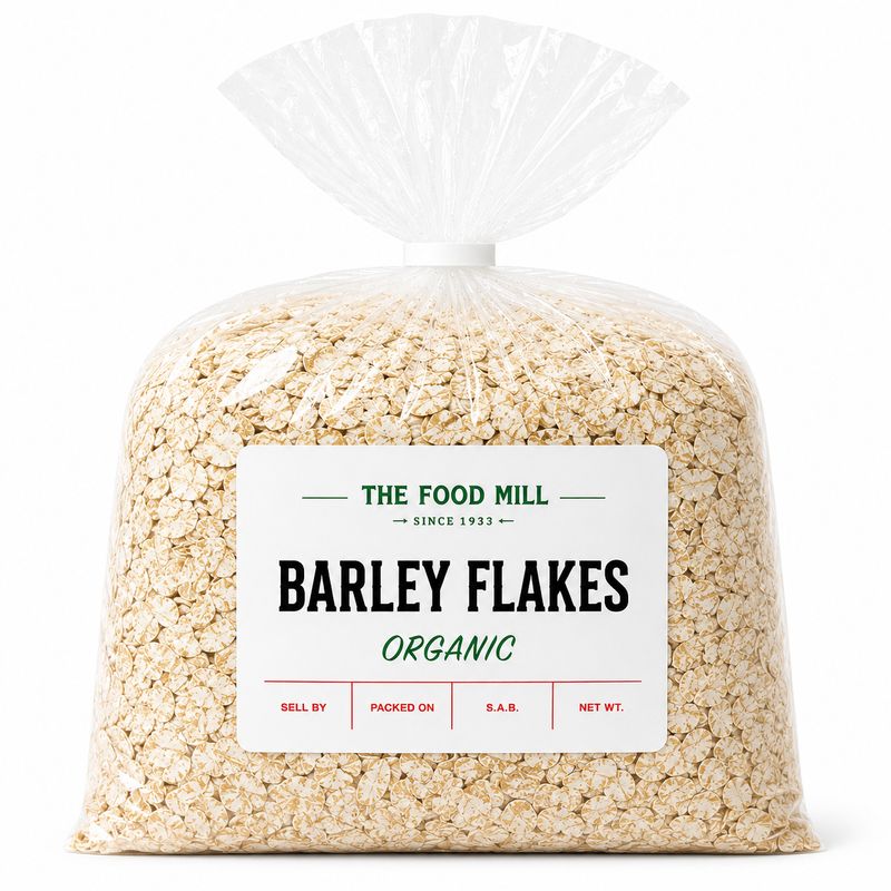 Barley Flakes Organic (Sold In Bulk)