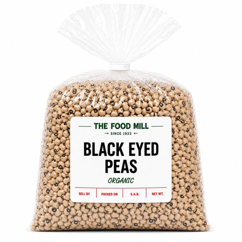 Black Eyed Peas Organic (Sold In Bulk)