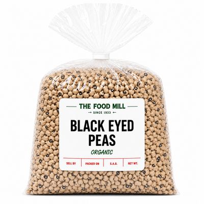 Black Eyed Peas Organic (Sold In Bulk)