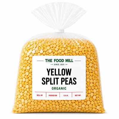 Yellow Spilt Peas Organic (Sold In Bulk)