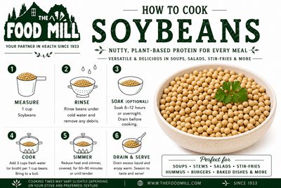 Soybeans Organic (Sold In Bulk)