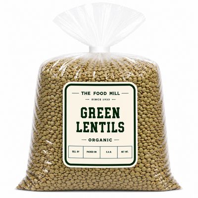 Green Lentils Organic (Sold In Bulk)