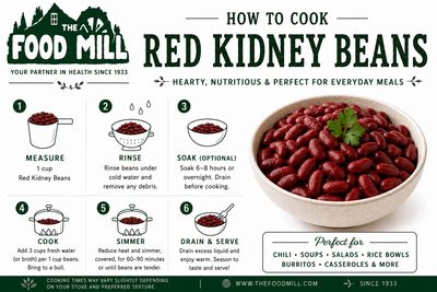 Red Kidney Beans - Organic (Sold In Bulk)