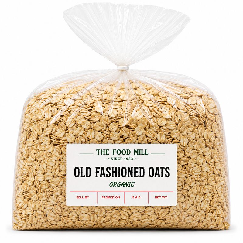 Old Fashioned Oats Organic (Sold In Bulk)