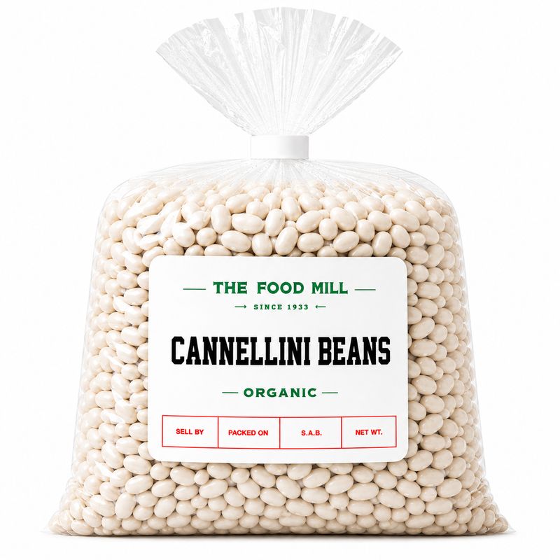 Cannellini Beans Organic (Sold In Bulk)