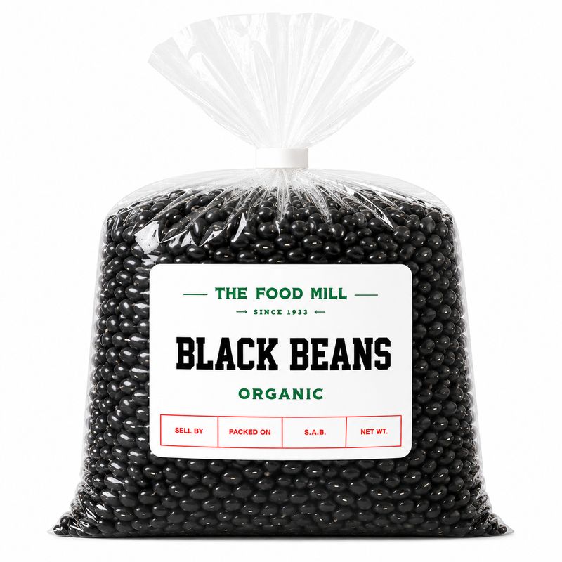 Black Turtle Beans Organic (Sold In Bulk)