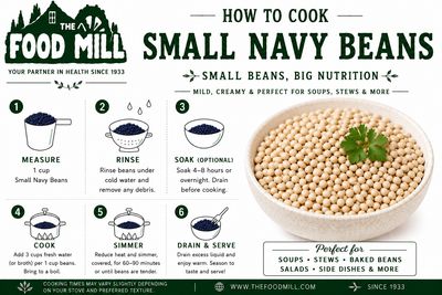 Small White Beans Navy (Sold In Bulk)