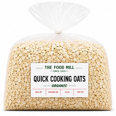 Quick Cooking Oats Organic (Sold In Bulk)
