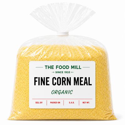 Fine Corn Meal Organic (Sold In Bulk)