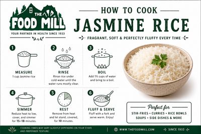 White Jasmine Rice (Sold In Bulk)