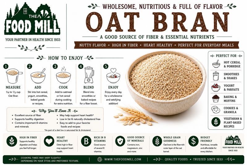 Oat Bran (Sold In Bulk)