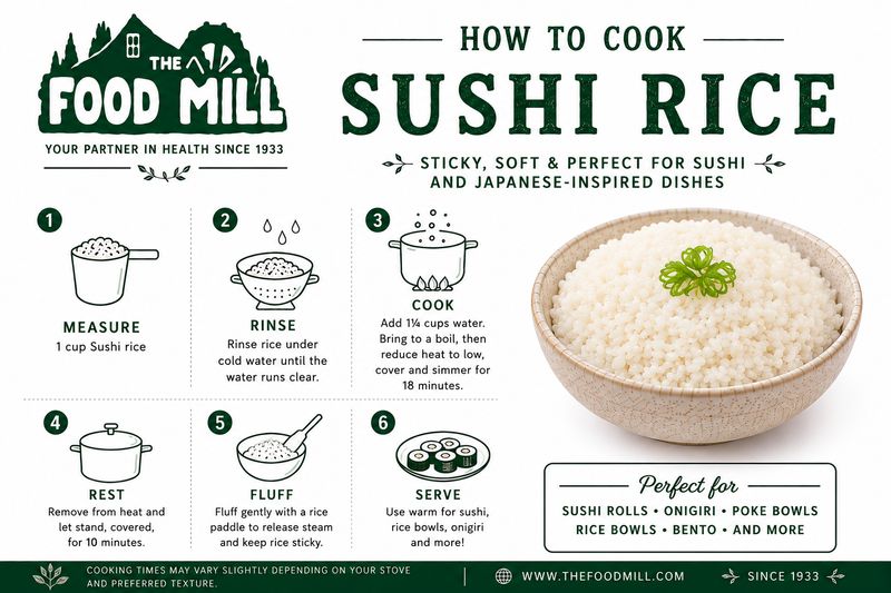 Sushi Rice Organic (Sold In Bulk)