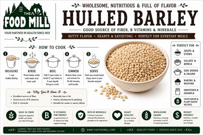 Hulled Barley (Sold In Bulk)