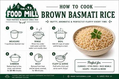 Brown Basmati Rice (Sold In Bulk)