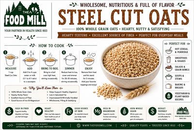 Steel Cut Oats (Sold In Bulk)