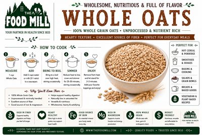 Whole Oats (Sold In Bulk)
