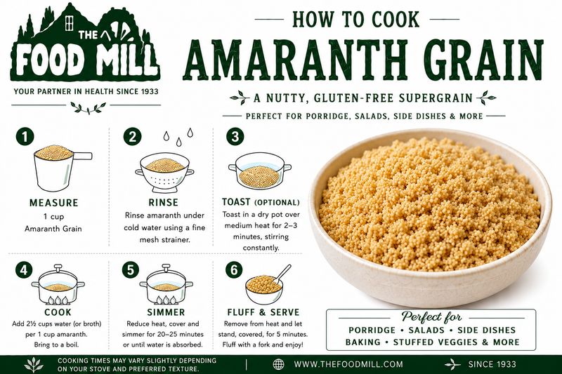 Amaranth Grain Organic (Sold In Bulk)