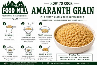 Amaranth Grain Organic (Sold In Bulk)