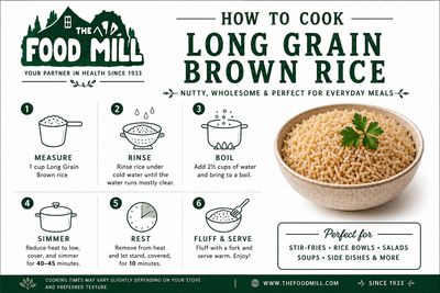 Long Grain Brown Rice Organic (Sold In Bulk)