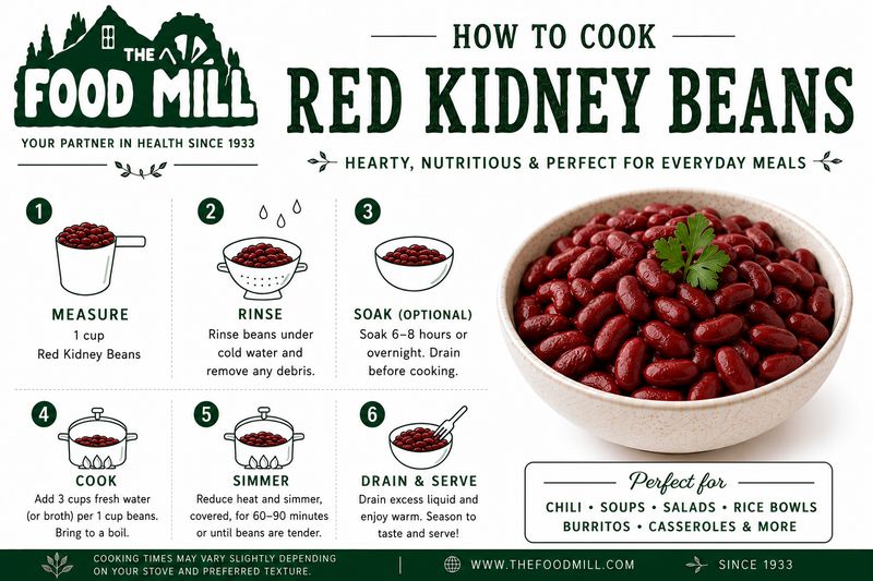 Dark Red Kidney Beans (Sold In Bulk)