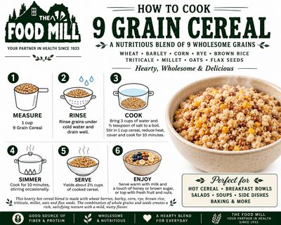 9-Grain Cereal (Sold In Bulk)
