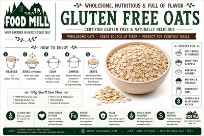 Gluten Free Oats (Sold In Bulk)