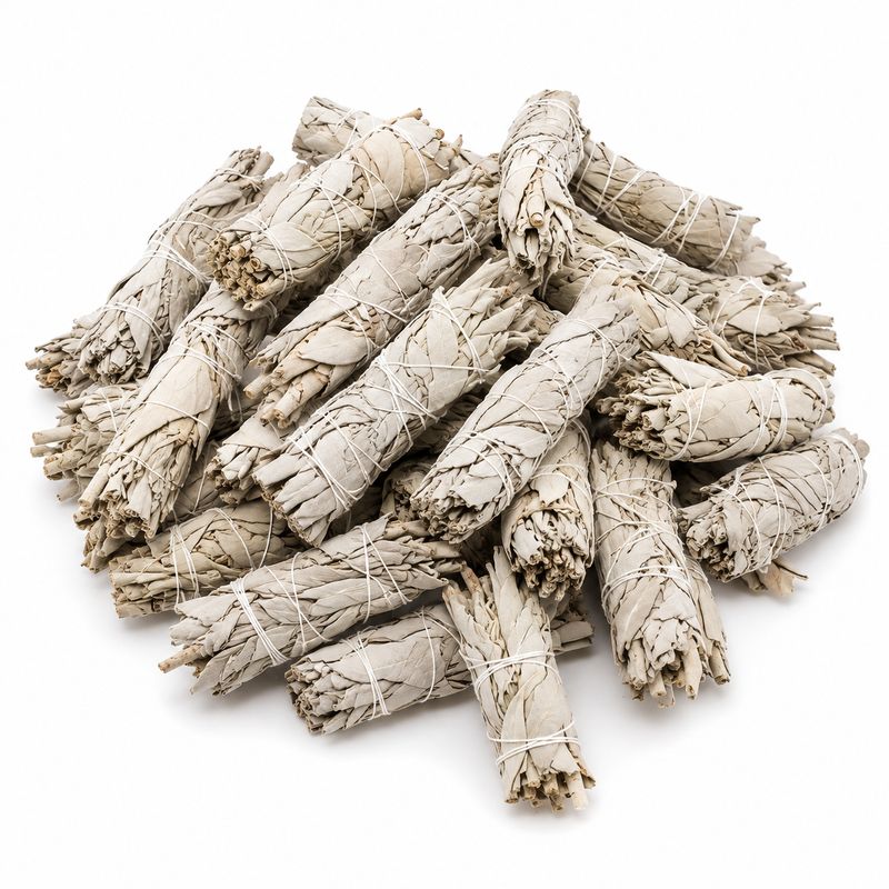 White Sage Incense (Sold In Bulk) White Sage Incense (Sold In Bulk)