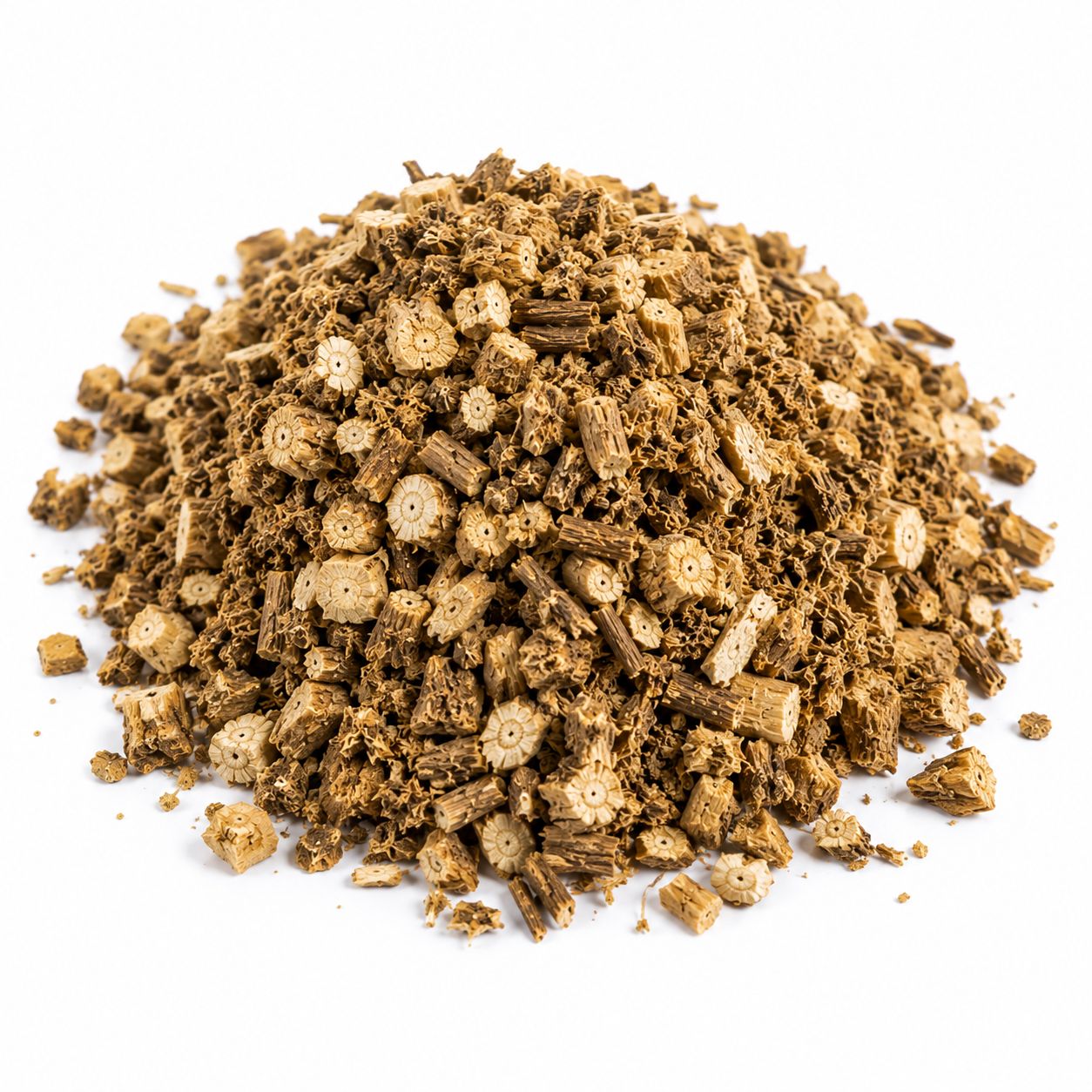 Hydrangea Root Cut And Sifted (Sold In Bulk)