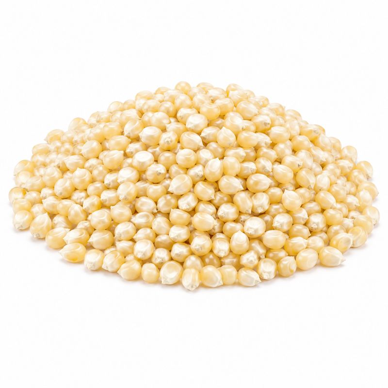 White Popcorn Kernels Organic (Sold In Bulk)
