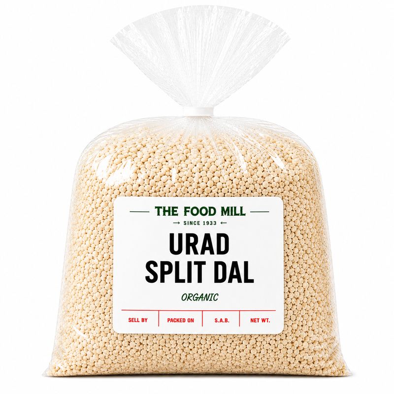 Urad Split Dal Organic (Sold In Bulk)