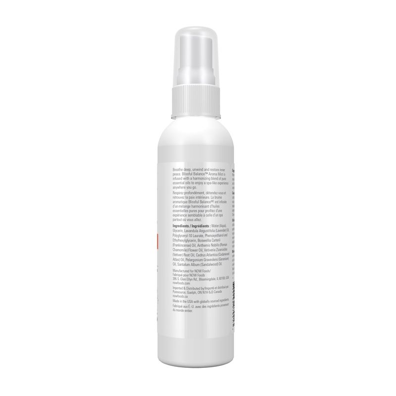 NOW Essential Oils, Blissful Balance™ Aroma Mist featuring Balancing Pure Essential Oils