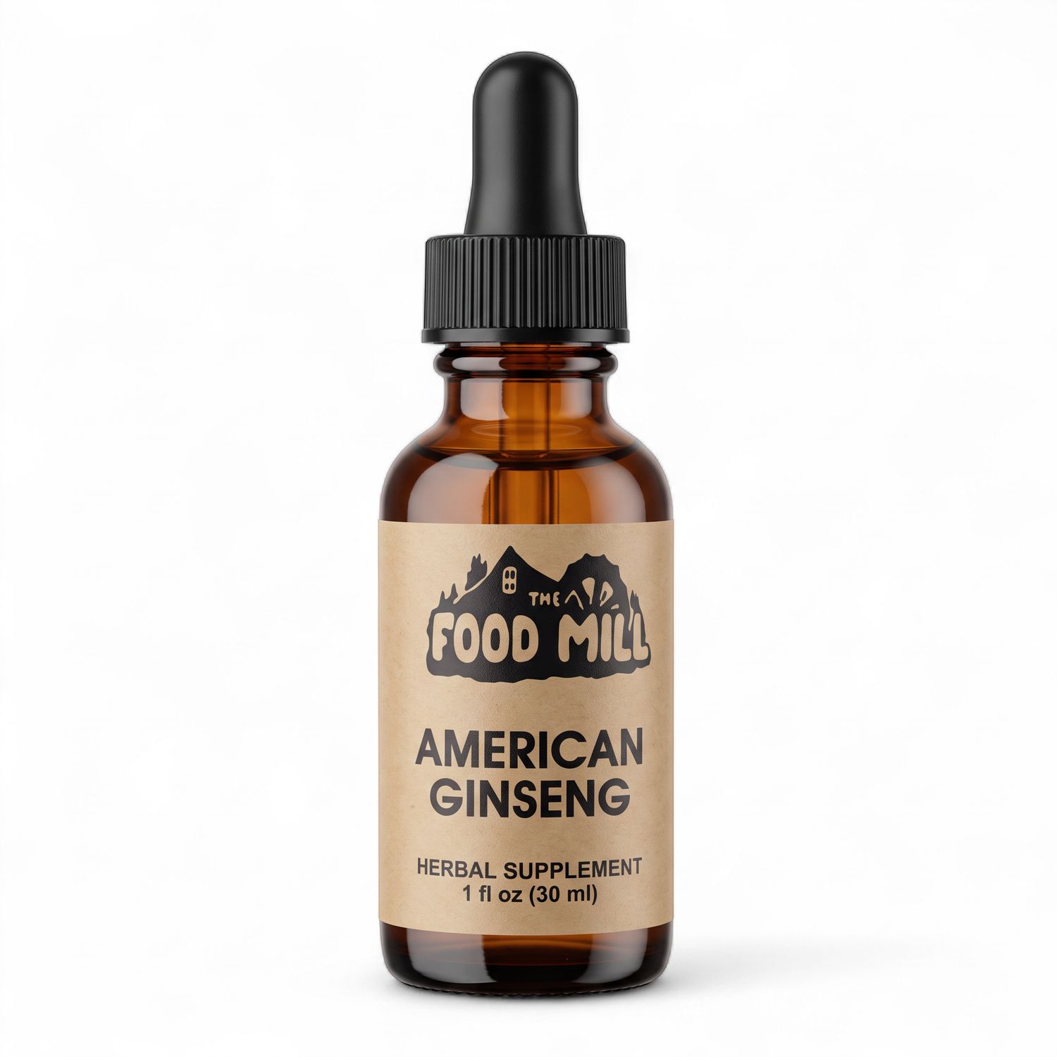 The Food Mill, American Ginseng Liquid Extract The Food Mill, American Ginseng Liquid Extract
