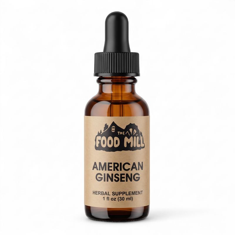 The Food Mill, American Ginseng Liquid Extract The Food Mill, American Ginseng Liquid Extract