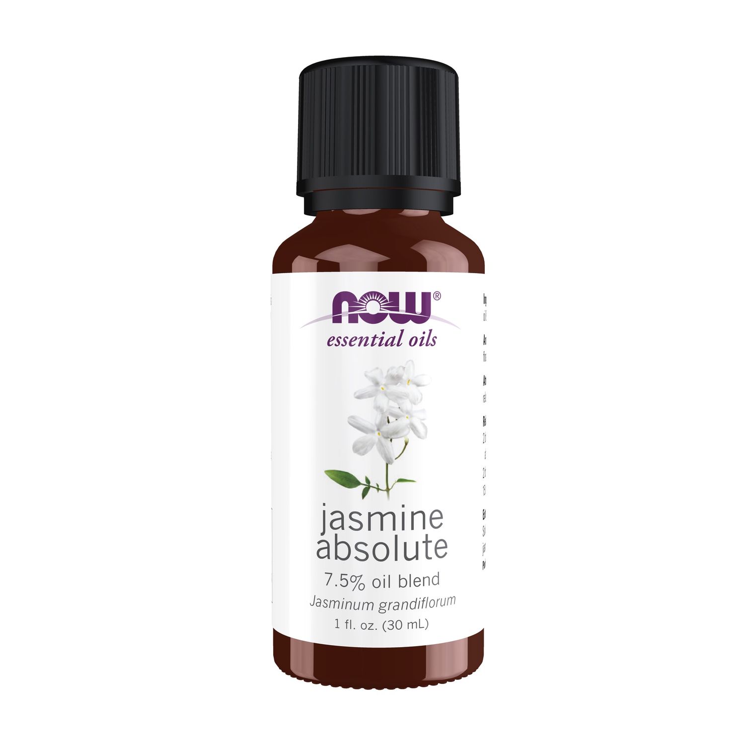 NOW, Jasmine Absolute 7.5% Absolute Blend, 1 oz. NOW, Jasmine Absolute 7.5% Absolute Blend, 1 oz.